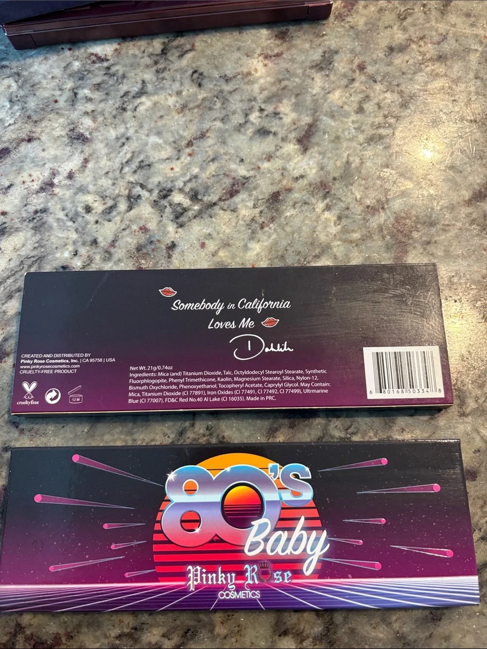 Pinky Rose Cosmetics 80's Baby Eyeshadow Palette - Pink Purple